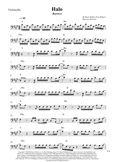 Halo (arr. Wesley S. SIlva)