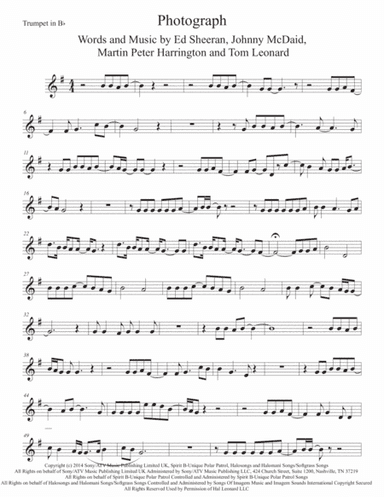 Photograph (arr. Kevin Busse)