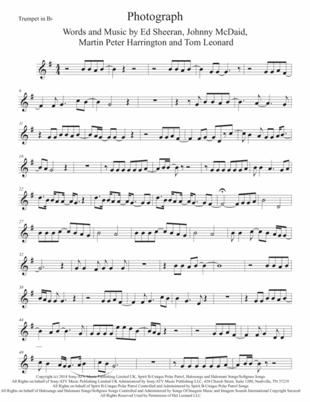 Photograph (arr. Kevin Busse)