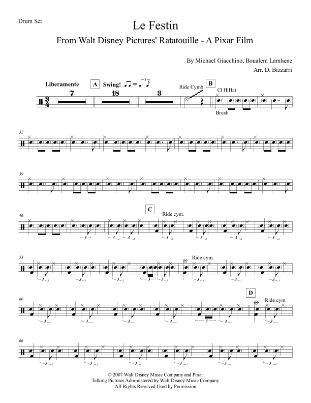 Le Festin (arr. Davide Bizzarri)