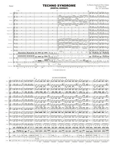 Techno Syndrome (arr. Clifton Taylor & Jason Baker)