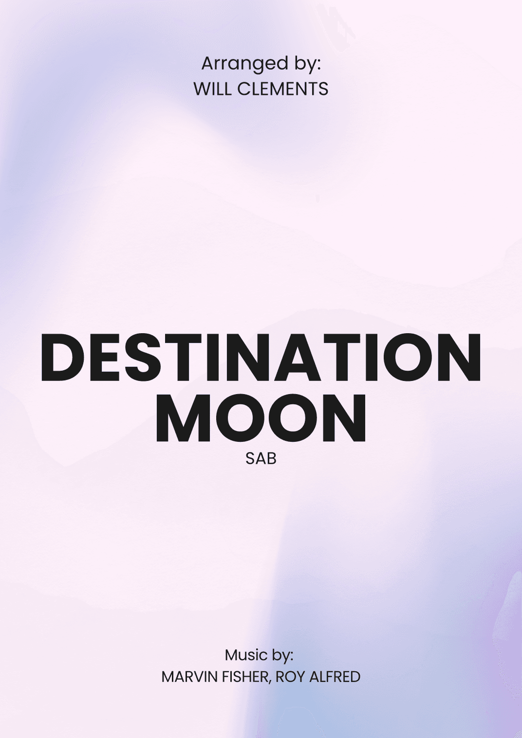 Destination Moon (arr. Will Clements)