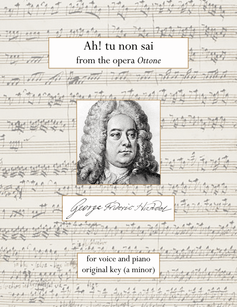 Ah! tu non sai (arr. (Editor) Lee G. Barrow)