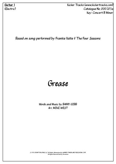 Grease (arr. Michael Storeton-West)