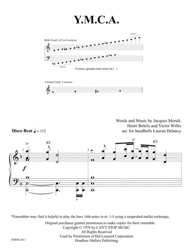 Y.M.C.A. (arr. Lauran Delancy)