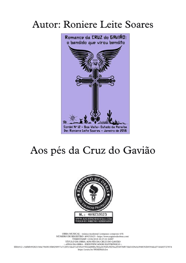 Aos pés da cruz do Gavião