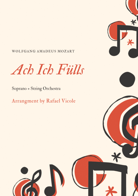 Magic Flute - Ach, Ich Fulls - W.A. Mozart (arr. Rafael Vicole)