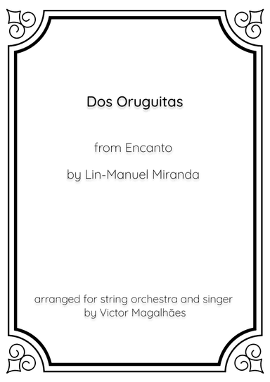 Dos Oruguitas (arr. Victor Magalhães)