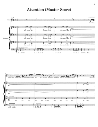 Attention (arr. Hannah Ravyn Mancini)