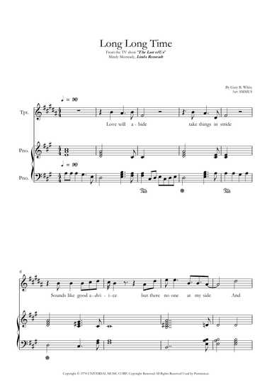 Long Long Time (arr. SMMUS)
