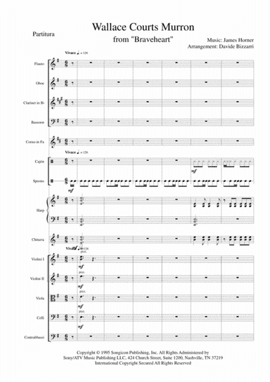 Wallace Courts Murron (arr. Davide Bizzarri)