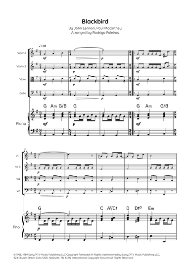 Blackbird (arr. Rodrigo Faleiros)