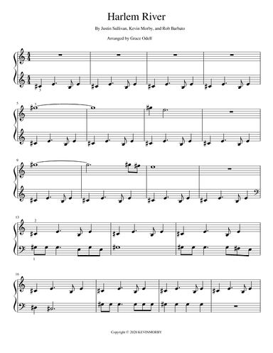 Harlem River (arr. Grace Odell)