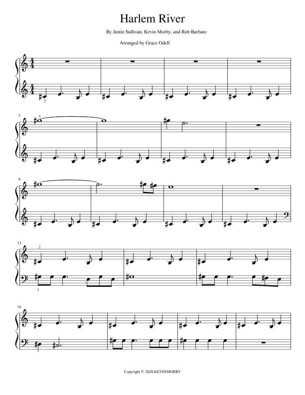 Harlem River (arr. Grace Odell)