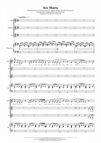 Ave Maria (arr. Maurizio Chiavaroli)