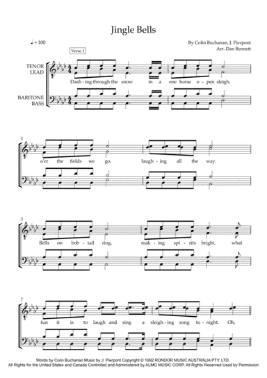 Aussie Jingle Bells (arr. Dan Bennett)