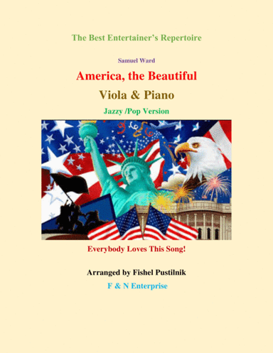 "America, the Beautiful" for Viola and Piano (arr. Fishel Pustilnik)