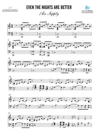 Even The Nights Are Better (arr. Academia Unimusica)