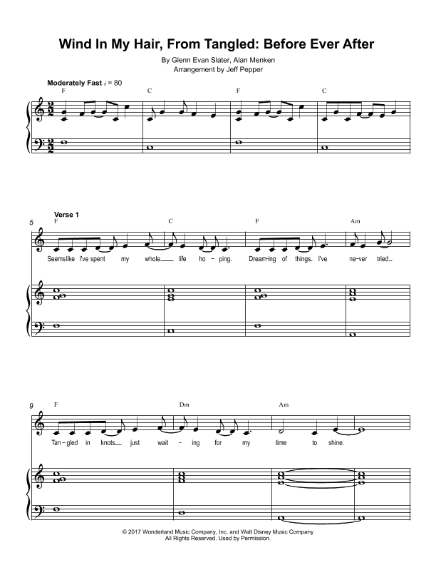 Wind In My Hair (arr. Jeff Pepper)