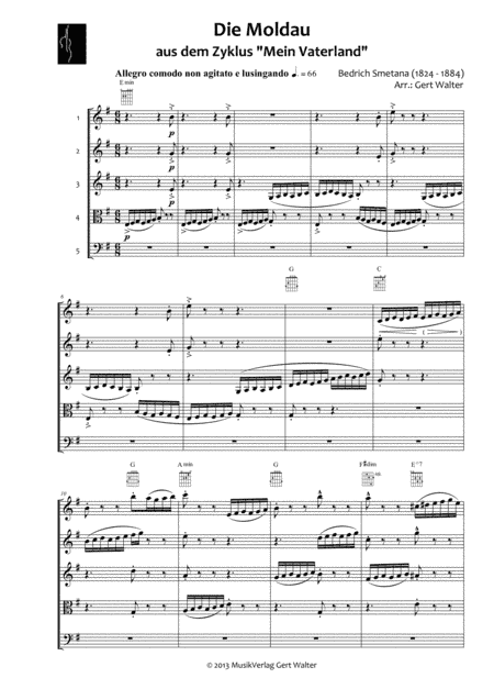 Moldau (arr. Gert Th. Walter)