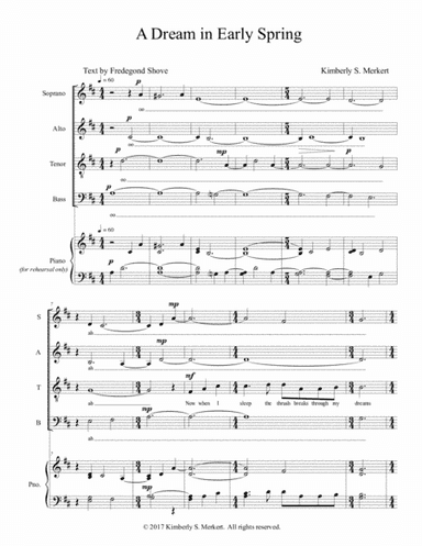 A Dream in Early Spring