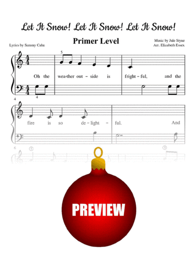 Let It Snow! Let It Snow! Let It Snow! (arr. Elizabeth Essex)