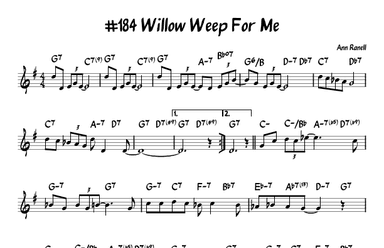 Willow Weep For Me (arr. John Fries)