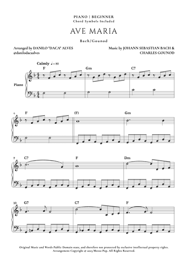 Ave Maria (arr. Danilo "Daca" Alves)
