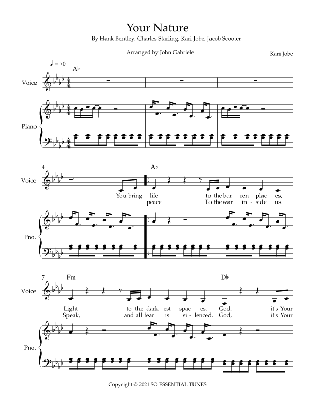 Your Nature (arr. John Gabriele)