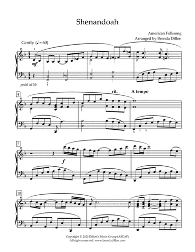 Shenandoah (arr. Brenda Dillon)
