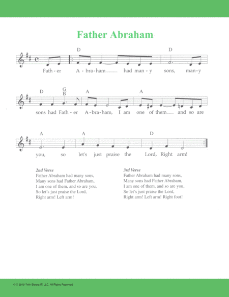 Father Abraham (arr. Hal Wright)