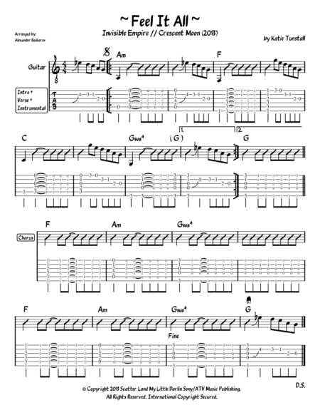 Feel It All (arr. Alexander Badiarov)