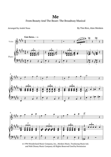 Me (arr. André Nusa)