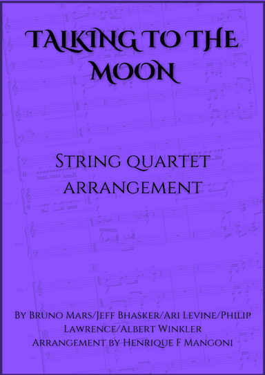 Talking To The Moon (arr. Henrique F Mangoni)