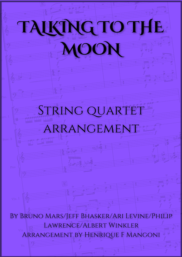 Talking To The Moon (arr. Henrique F Mangoni)