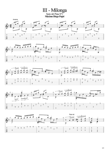 Milonga (Argentine Folk) (arr. Leonardo Ramos)