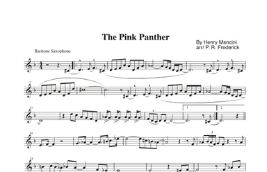 The Pink Panther (arr. P. R. Frederick)