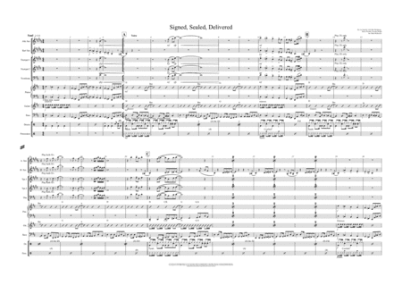 Signed, Sealed, Delivered I'm Yours (arr. Daryl McKenzie)