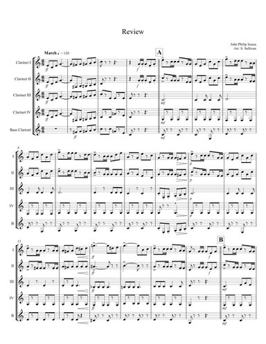 Review (arr. Sean Sullivan)