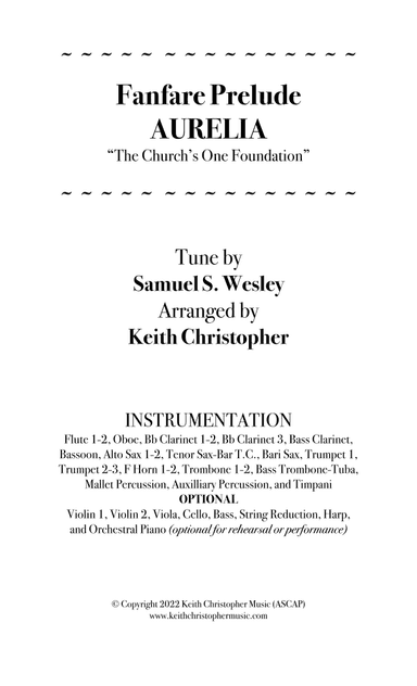 Fanfare Prelude "Aurelia" (arr. Keith Christopher)