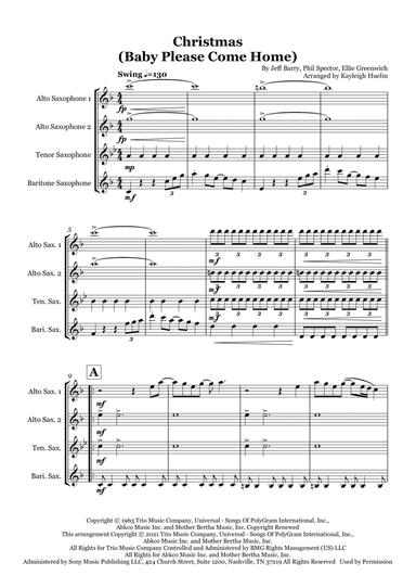 Christmas (baby Please Come Home) (arr. Kayleigh Huelin)