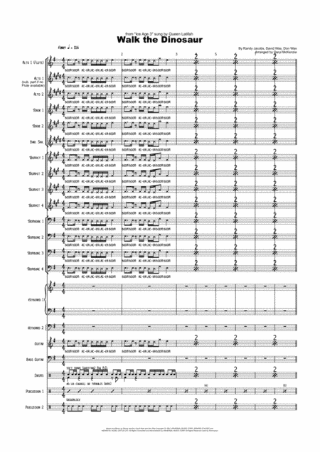 Walk The Dinosaur (arr. Daryl McKenzie)