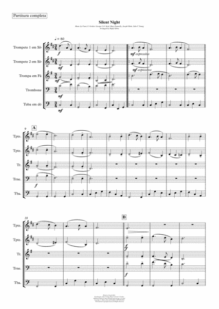 Silent Night (arr. Rafael Brito)