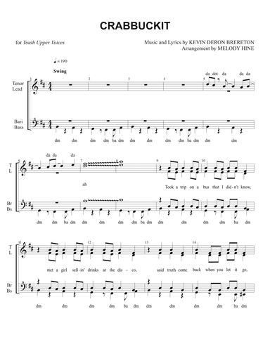 Crabbuckit (arr. Melody Hine)