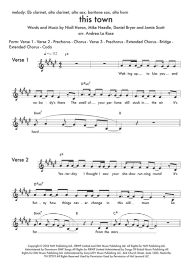 This Town (arr. Andrea La Rose)