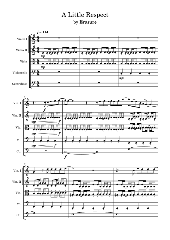 A Little Respect (arr. Anya Alston)
