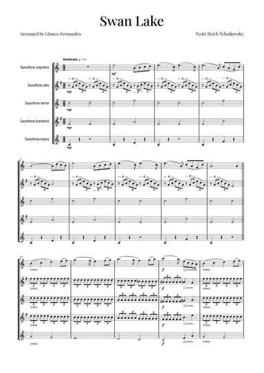 Swan Lake (arr. Glauco Fernandes)