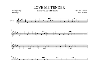 Love Me Tender (arr. JO ARAÚJO)