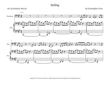 Sailing (arr. Dominic Meccia)
