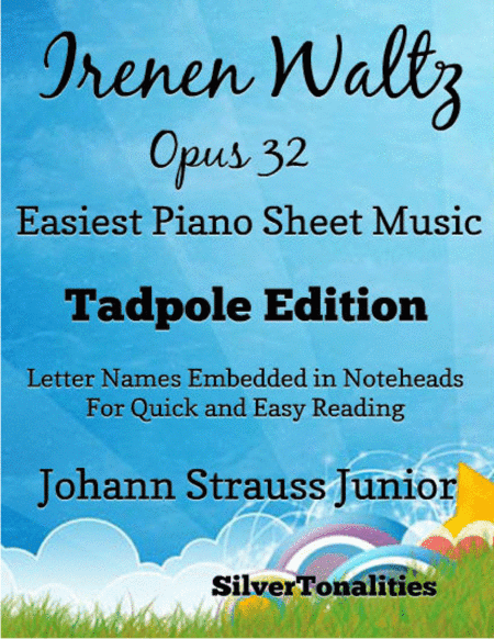 Irenen Waltz Opus 32 Easiest Piano Sheet Music 2nd Edition (arr. SilverTonalities)